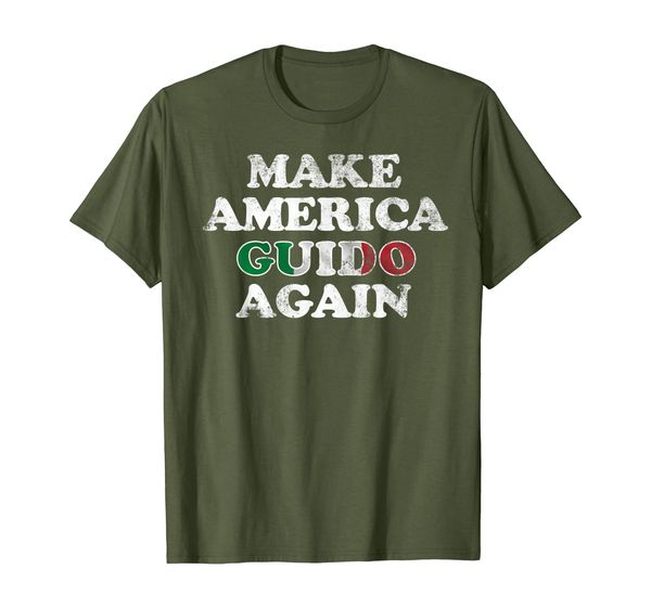 

MAKE AMERICA GUIDO AGAIN Shirt | Funny Distressed Shirt T-Shirt, Mainly pictures