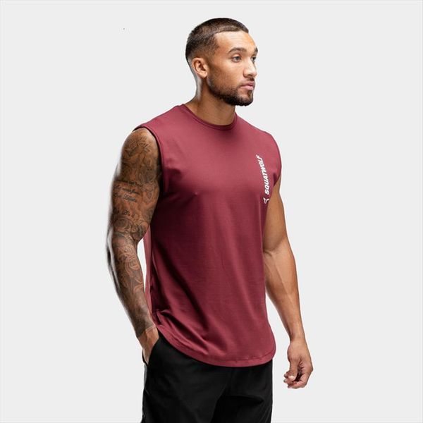 

mens sleeveless vest wild style summer cotton male tank gyms clothing undershirt fitness tank, White;black