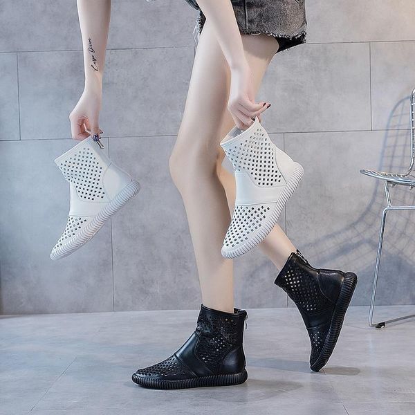 

women's boots, flat shoes, round head, british, black, beige, 2021 boots