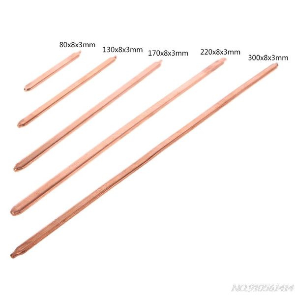 

80/130/170/220/300mm pure copper tube flat heatsink cooler for lapnotebook n20 20 drop fans & coolings