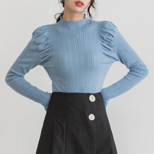 

women's sweaters sweater women autumn winter slim turtleneck basic bottoming knitwear knitted cotton pullovers femme jumper, White;black