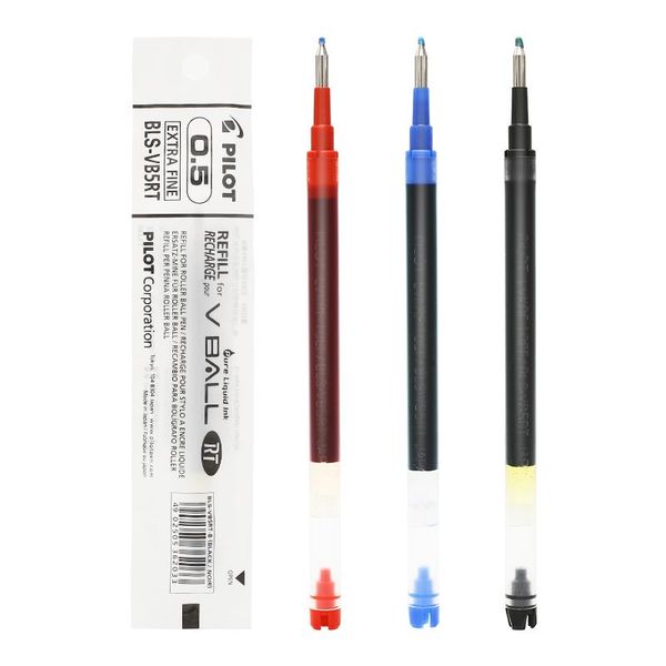 

refills japan pilot blrt-vb5 gel pen refill 0.5mm for, Black;red