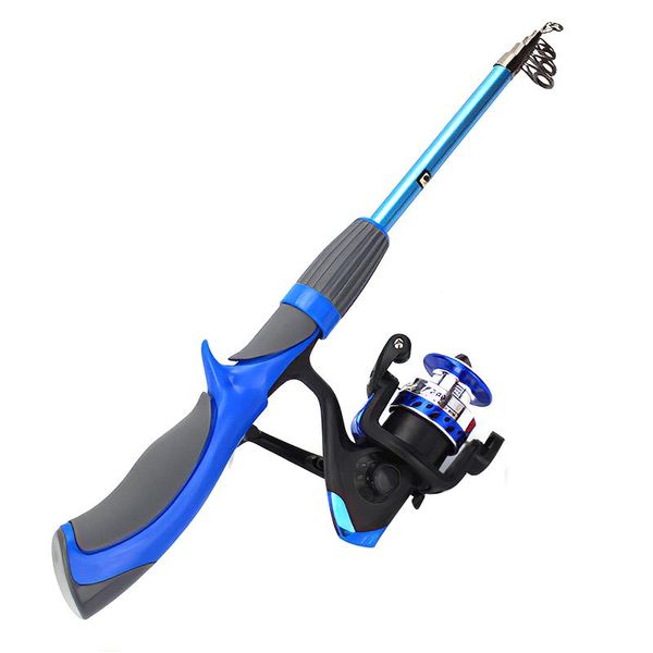 

carbon fiber rod superhard boat ice lure fishing with reel tackle set de pesca 1.4m length rods