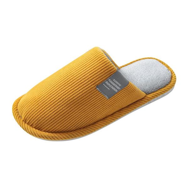 

arrival family winter slippers indoor women home shoes warm cotton for floor vertical strip, Black