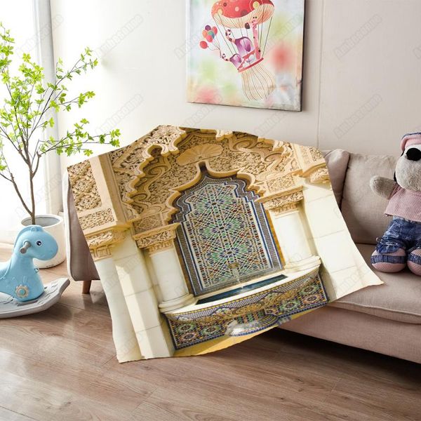 

blankets custom throw blanket close up of middle east or moroccan architecture traditional design soft