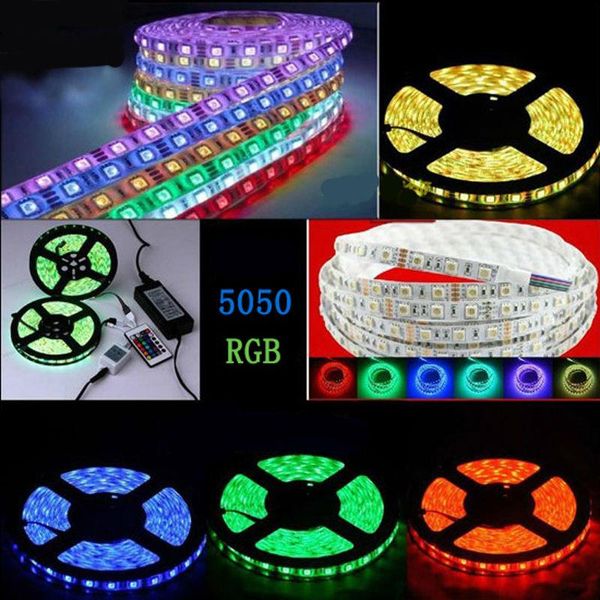

strips fanlive 100 meters rgb tira fita de 12v led backlight tv strip waterproof light -60 leds dc12v 60leds/m 840lm/m