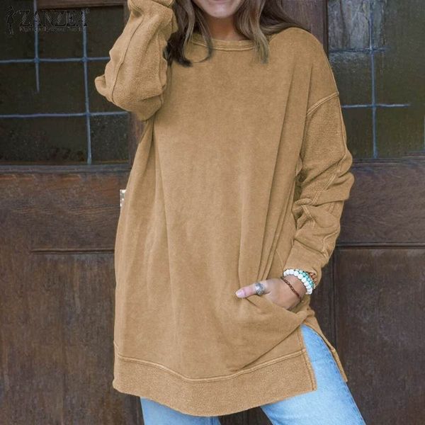 

hoodies oversized women's sweatshirts 2021 spring fashion ladies solid pullovers warm pockets casual long sleeve streetwear 5xl, Black