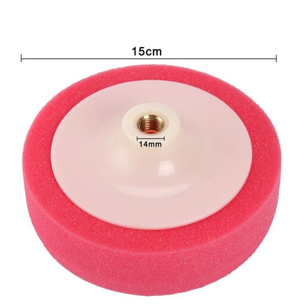 

care products 150mm polishing sponge heads buffing car foam m14 machine mops pads set