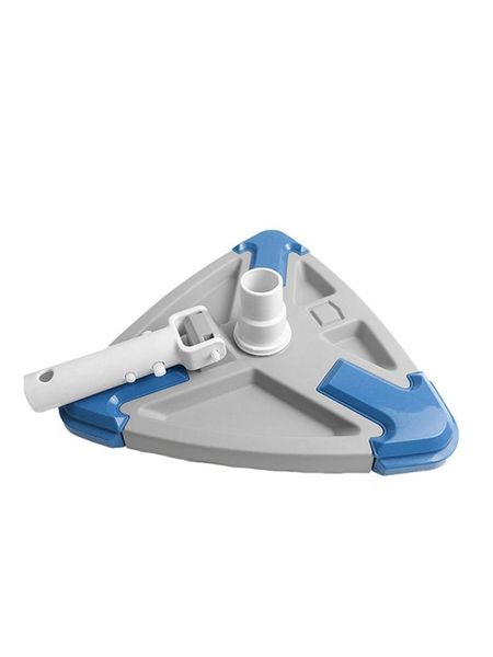 

pool & accessories swimming cleaning brush triangle type manual vacuum tool flexible clean mop pad flat
