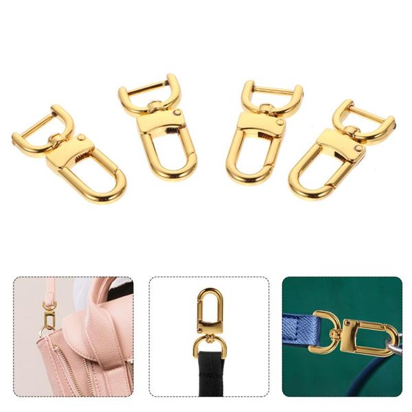 

hooks & rails 4pcs metal bag strap buckle luggage suitcase shoulder replacement buckles