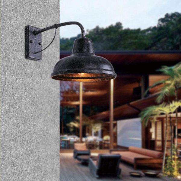 

american retro wall lamp outdoor garden courtyard residential villa door industrial wind exterior lamps