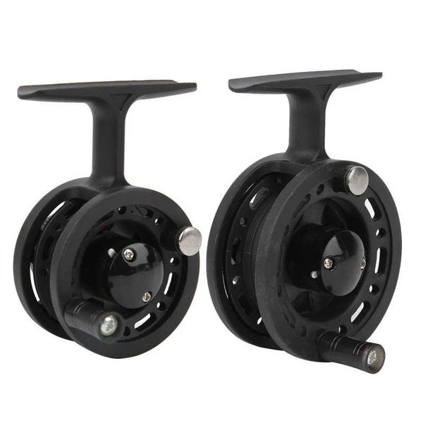 

5/6cm ice fishing reel right left hand switching high-foot fish front wheel metal ice-fishing spinning baitcasting reels