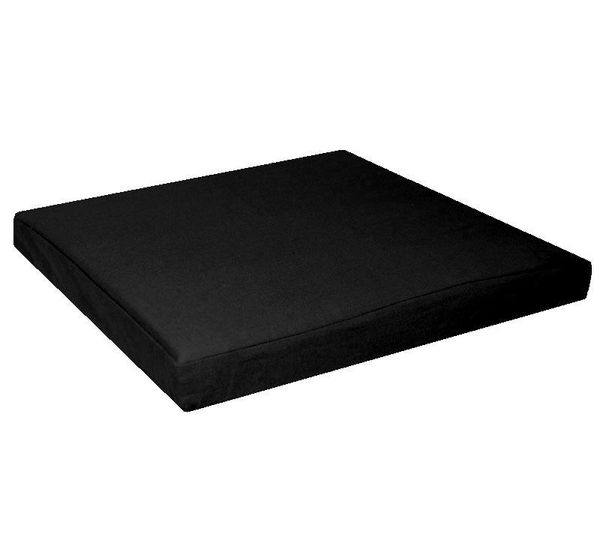 

152t black 100% cotton canvas square 3d box sofa seat cover pillow case cushion (only sell cover) cushion/decorative