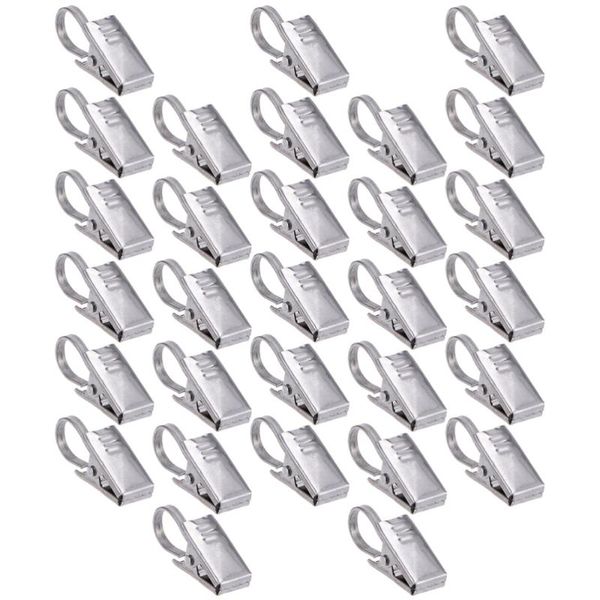 

curtain & drapes 40pcs hook clip shower useful clamp