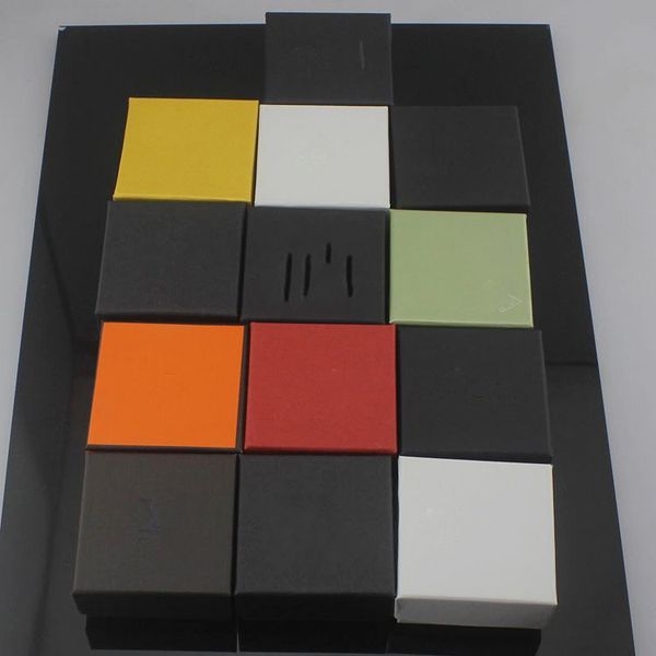 

gift jewelry bags boxes earrings studs bracelets rings bangles necklaces designer small square box wholesale, Pink;blue