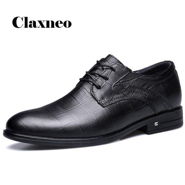 

dress shoes man formal genuine leather autumn shoe male oxfords business office wedding footwear black