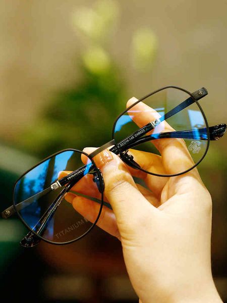 

design sunglasses 2021 retro classic round frame for men and women myopia optical lens block blue light computer reading, White;black