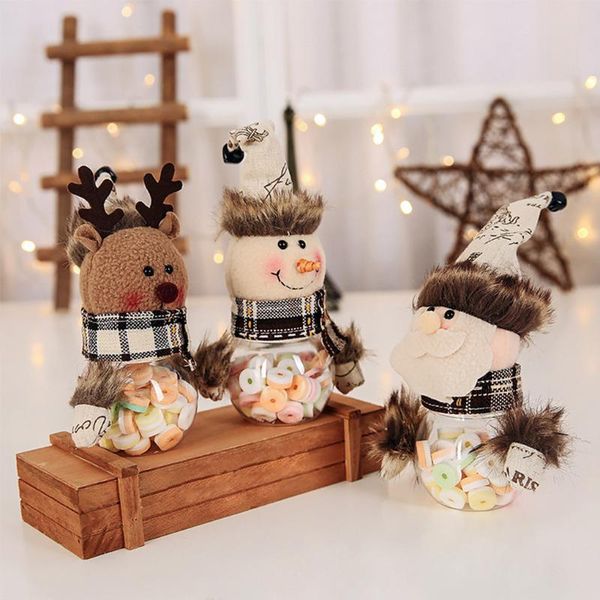 

gift wrap christmas bags candy jar storage bottle santa bag sweet boxes child kids gifts year 2022 navidad