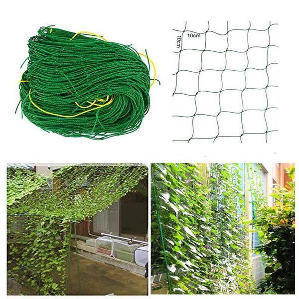 

plant climbing frame net garden fence large flower vegetable anti-bird trellis netting 5m*3.6m fencing, & gates