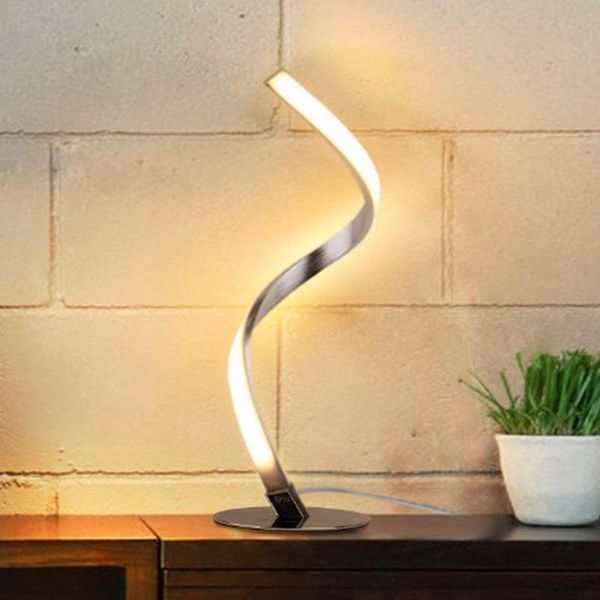

table lamps led lamp eu\us/au plug desk adjustment reading for bedroom spiral study and play night light dropship
