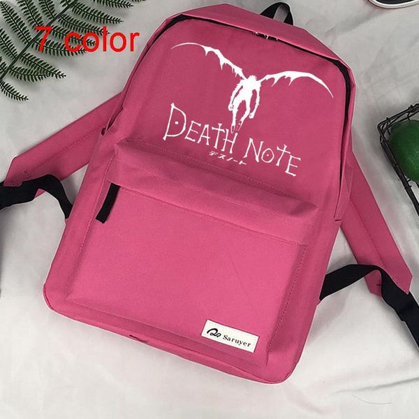 

death note mochilas mochila bags school 2021 travel designer infantil plecaki borse da donna femenina backpack