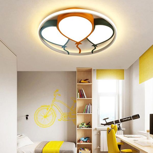 

ceiling lights modern led for kids boys girls bedroom cartoon colorful balloon surface mounted lamp children room