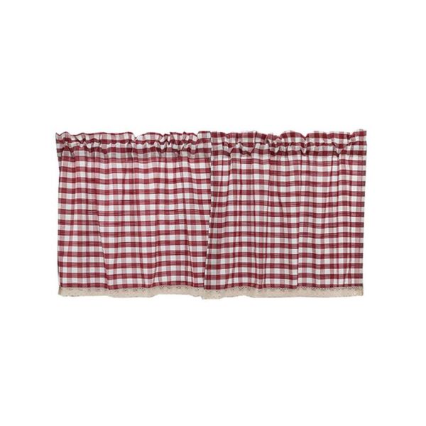 

curtain & drapes 1pc creative plaid light blocking beautiful shading cloth