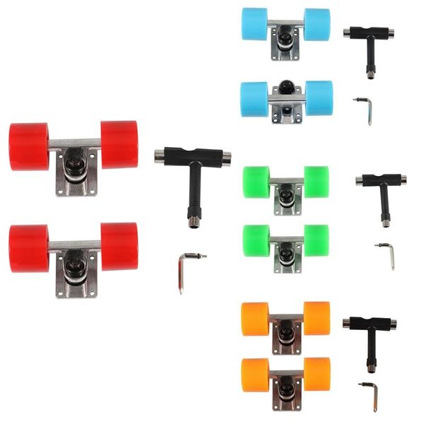 

skateboarding mini skateboard truck 3.25inch parts 60x45mm abec 9 bearing kit