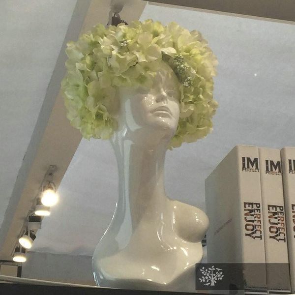 

vases white ceramic figure head decorative art vase human model flower club furnishings home decor