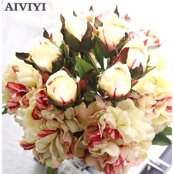 

foreign trade excellent products artificial flower dry garden decoration peony fake wedding bouquet home diy decorative flowers & wreaths