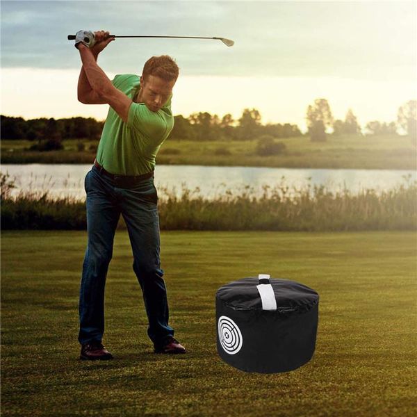 

golf training aids impact power smash bag hitting swing trainer