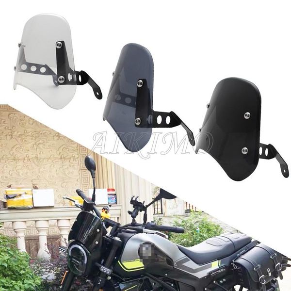 

motorcycle windshield 1set front fairing abs windscreen cover for benelli leoncino 250