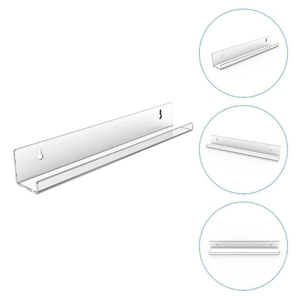 

jewelry pouches, bags 1pc practical acrylic display rack transparent wall mount record, Pink;blue