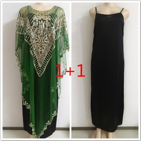 

ethnic clothing african women's dress sequins fashion a coat, Red