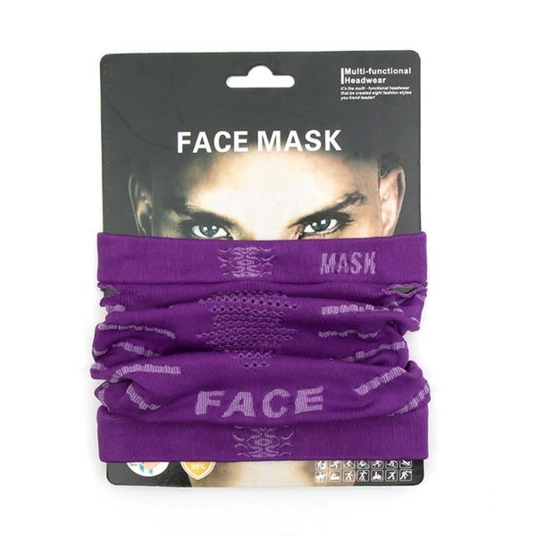 

fashionable outdoor skiing bike bicycle cycling neck face mask half sport headband military game masks caps &, Black