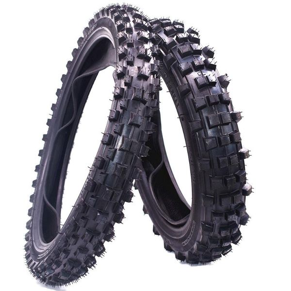 

motorcycle wheels & tires 70/100-17 front tyre 90/100-14 rear for dirt bike use