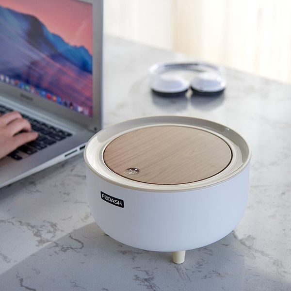 

waste bins convenient deskgarbage can japanese kitchen office bucket press open dustbin with lid round home storage container