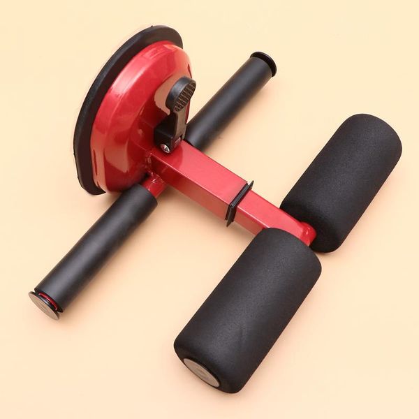 

creative fitness equipment sit-up assist device suction cup type abdominal trainer for home men (red) horizontal bars