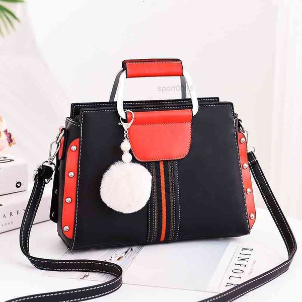 

hbp non- fashionable handbag women's bag simple large capacity slung one shoulder versatile foreign style autumn and winter color c 9ha