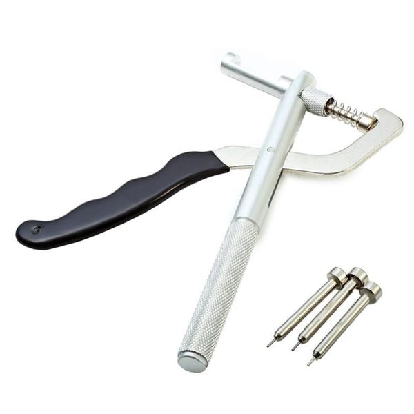 

repair tools & kits watch tool kit metal clock steel band pin remover pliers link adjuster with 3 spare watchmaking accessories