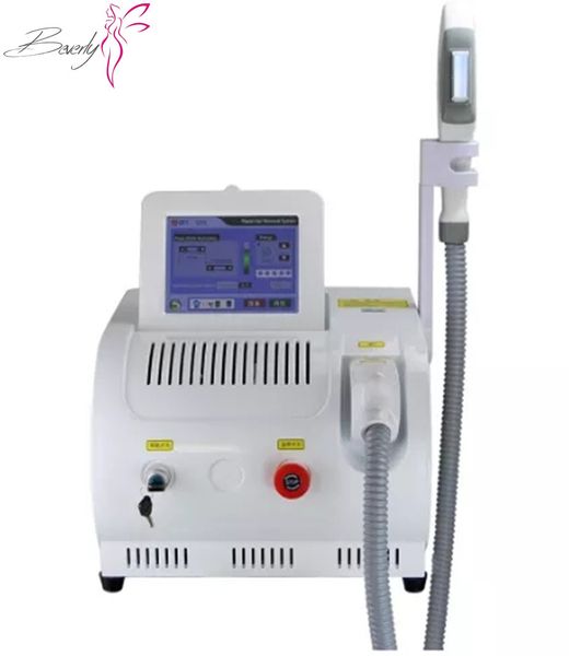 

professional 480nm 530nm 640nm shr opt diode laser machine permanent skin rejuvenation hair removal beauty equipment spa use, Black