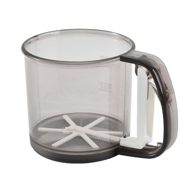 

baking & pastry tools hand-held kitchen supplies strainer sifting flour sieve cup sugar filter mesh powder colander