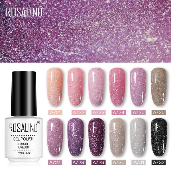 

glitter neon gel nail polish semi permanent uv lamp varnish all for manicure art design base 7ml