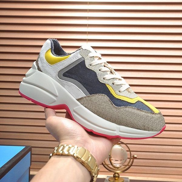 

2021 designer casual shoes women sneakers beige men vintage luxury chaussures ladies designers sneaker comfortable outdoor size 35-45, Black