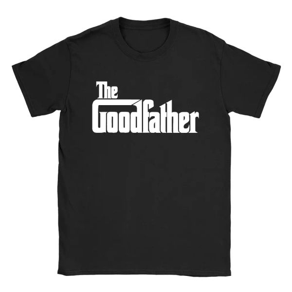 

the goodfather mens t-shirt gift for dad father's day funny, White;black