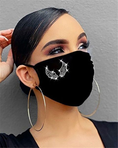 

2021 summer diamond decorative jewelry mask female yx1290