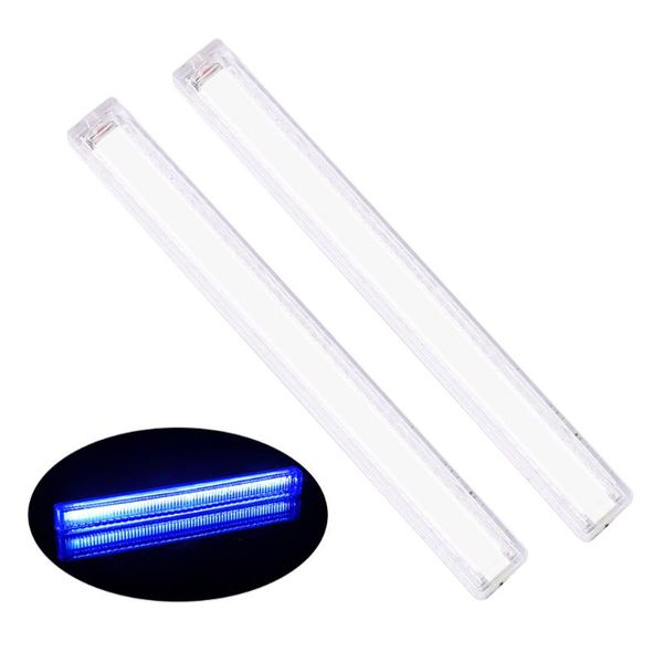 

car headlights 1pair easy install high power night external driving lamp universal fit adhesive led daytime running lights trucks fog day