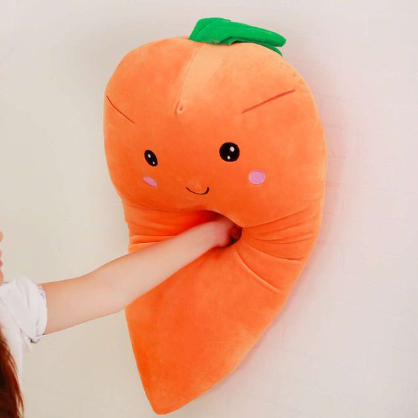 

carrot pillow vegetable doll plush toy cute soft doll girl korean funny, Blue