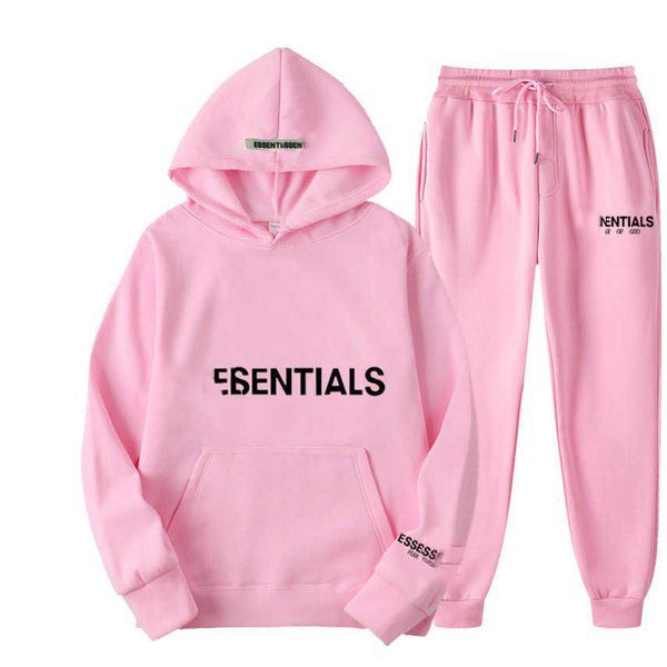 

high version ess hoodie ins fg wool loose casual travel style123, Black