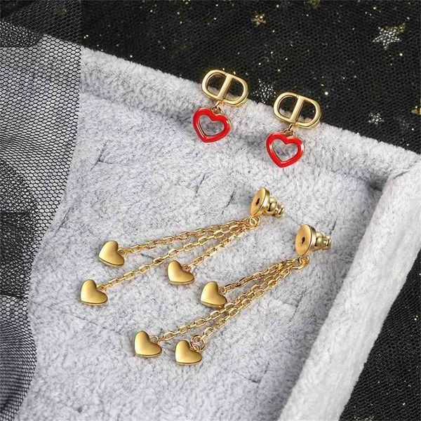 

87% off wholesale shop winter new love earrings and south romantic, Golden